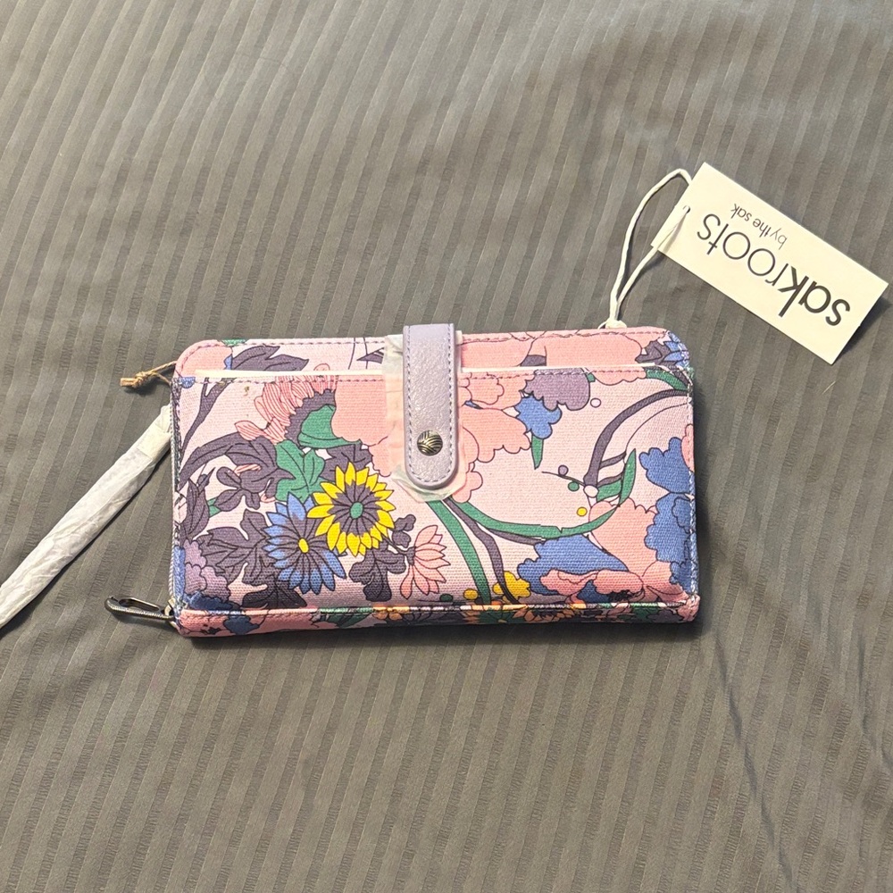 Sakroots Floral Smartphone Wallet